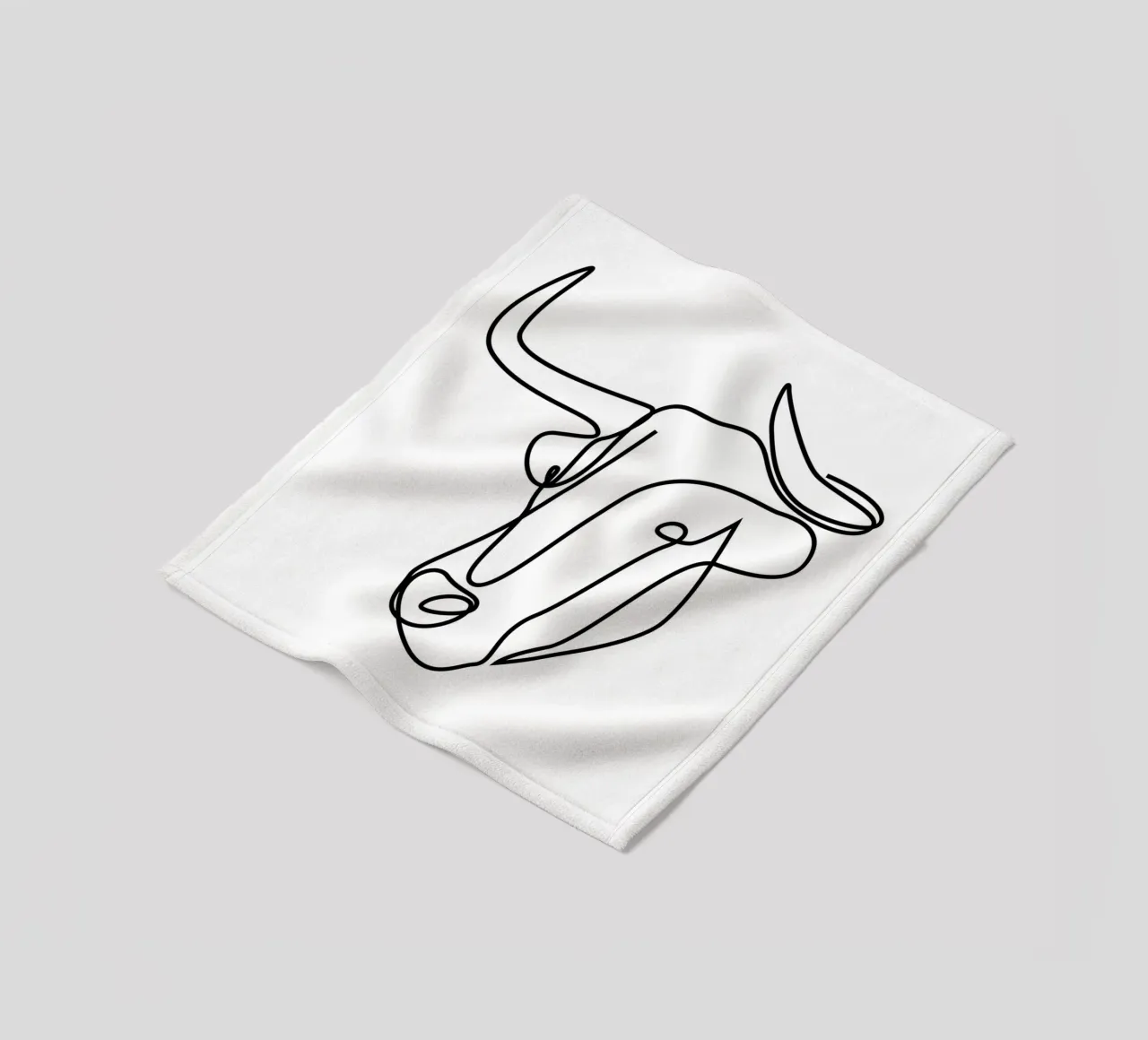 Hillbilly - one line bull coperta in pile da Addillum