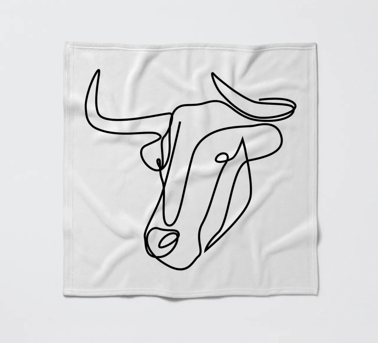 Hillbilly - one line bull coperta in pile da Addillum