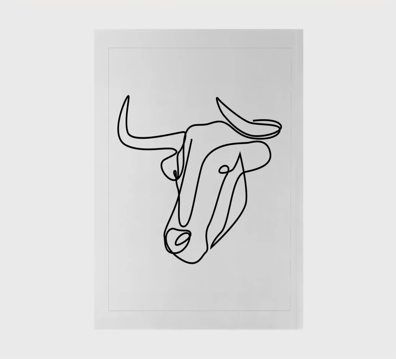 Hillbilly - one line bull notebook by Addillum