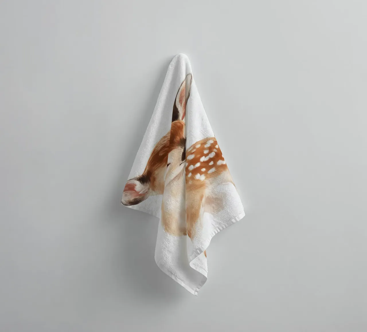 Young Deer towel by treechild