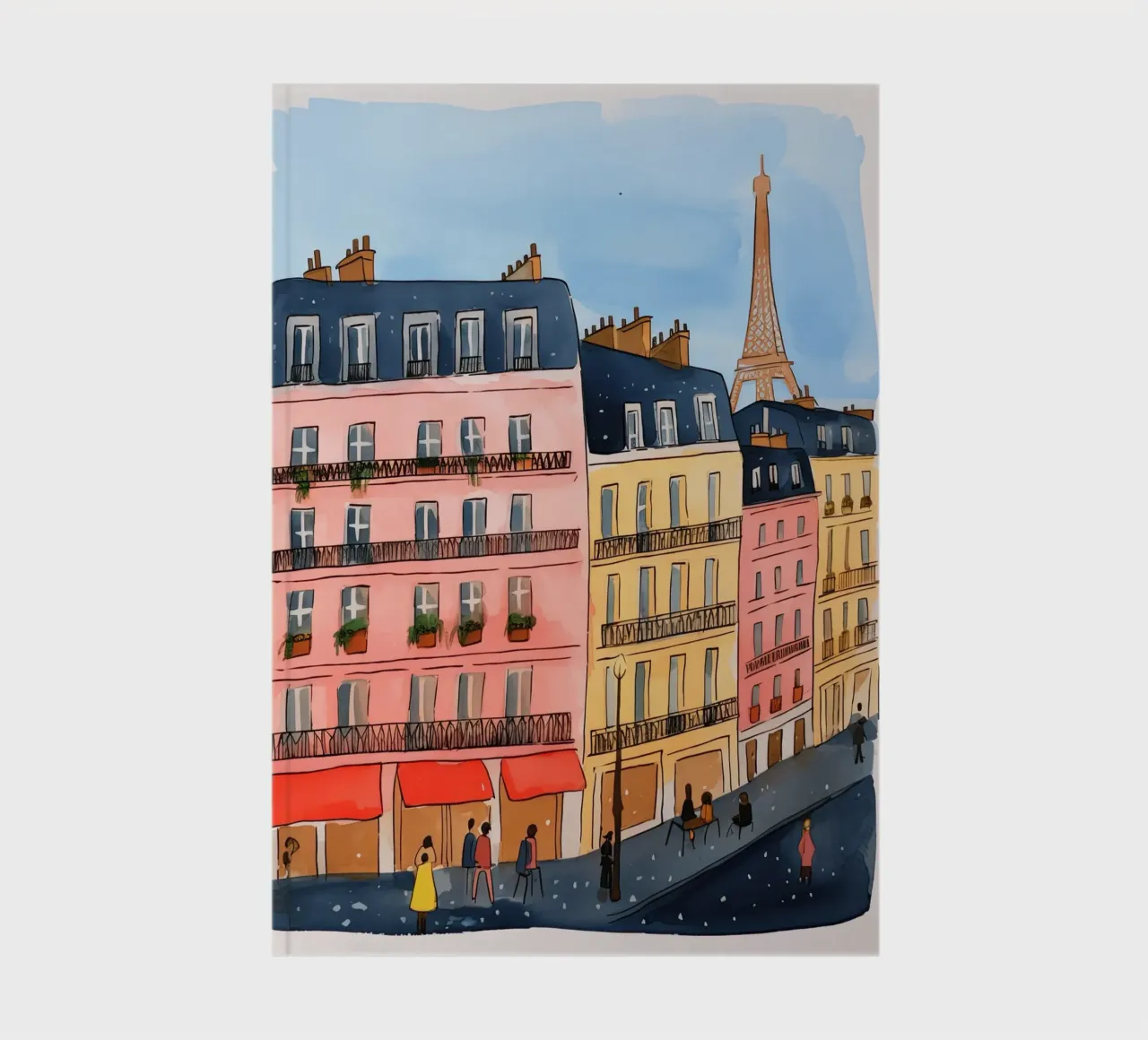 City Of Lights notebook by DaarbyN