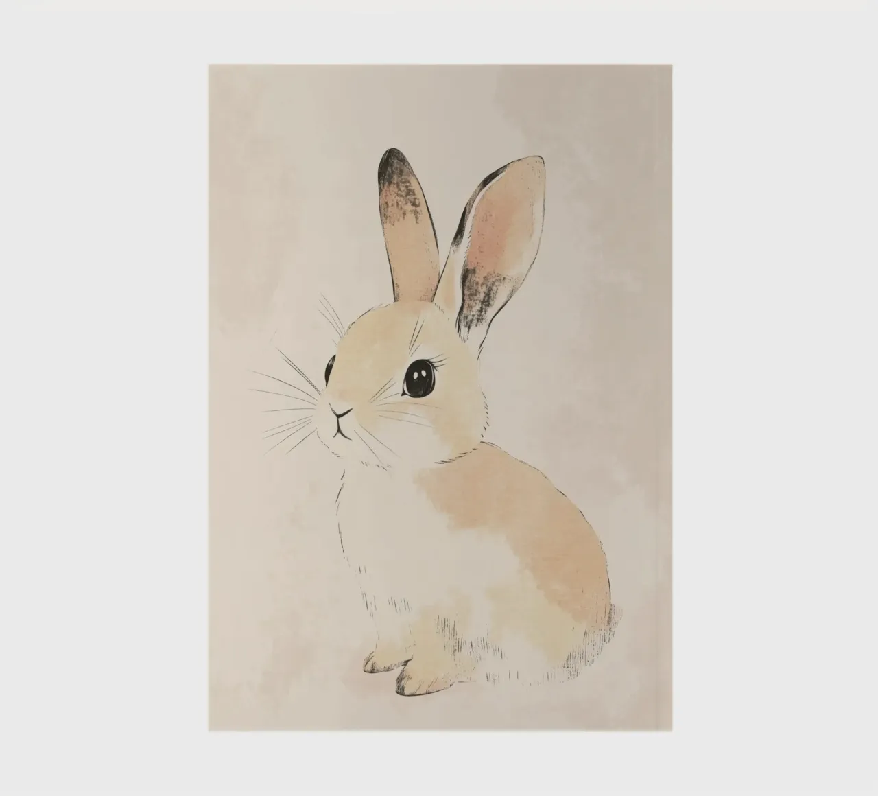 Young Bunny notebook by treechild