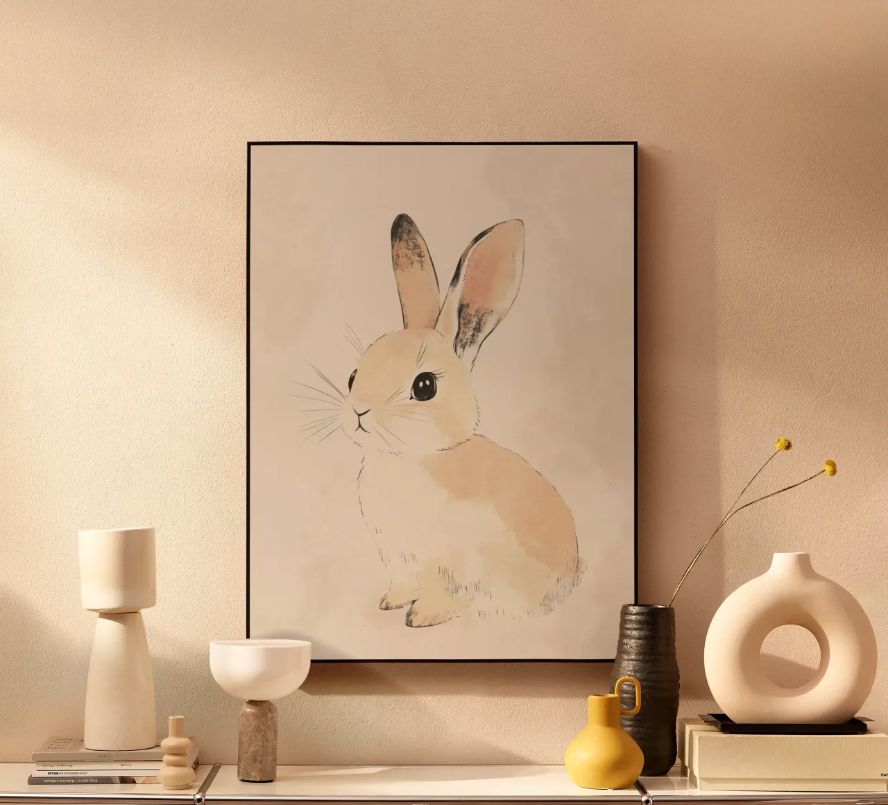 Young Bunny plexiglass da treechild