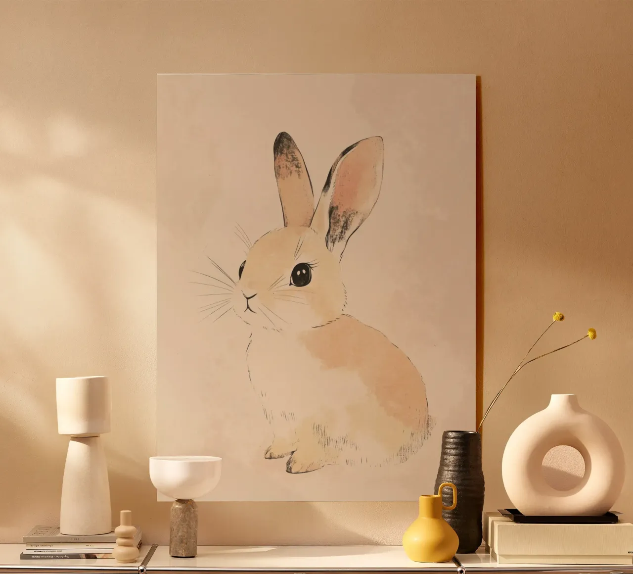 Young Bunny plexiglass da treechild