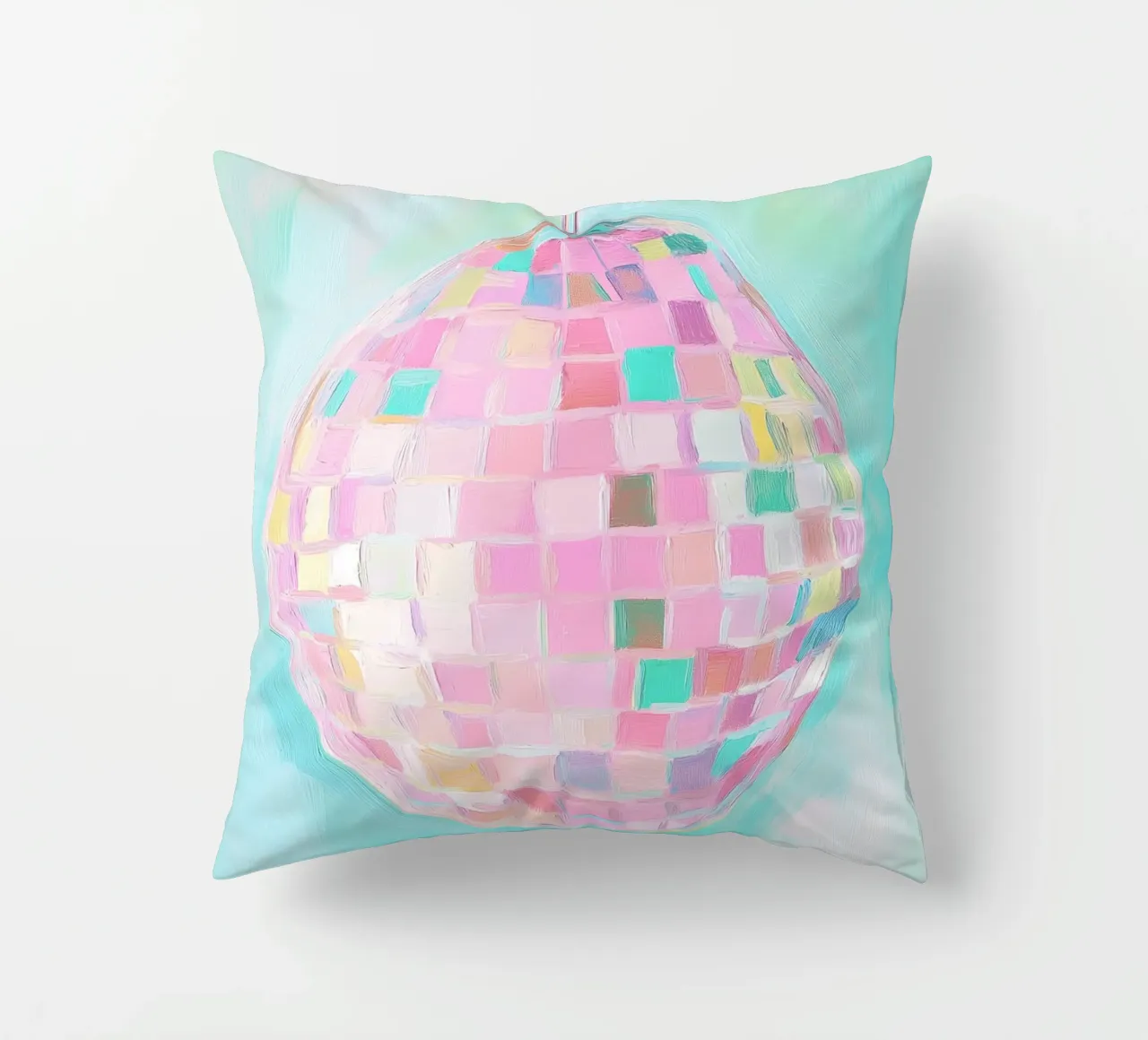 Disco Pastel Dreams cuscino da Carinaprint