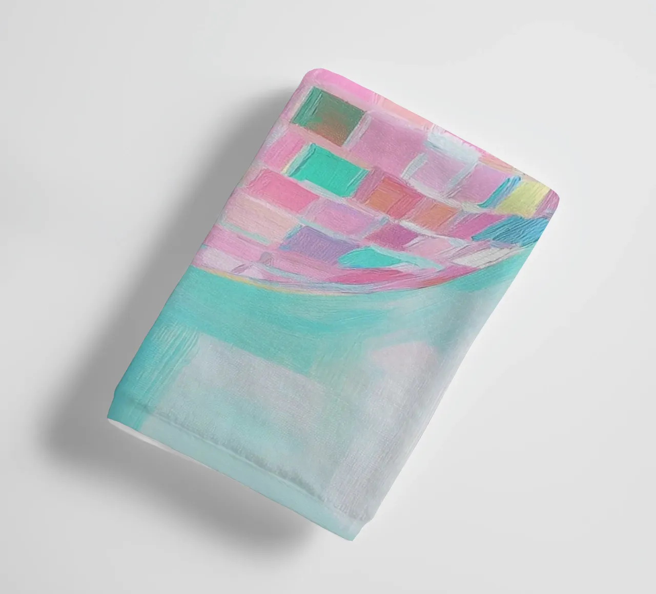 Pastel Dreams disc towel by Carinaprint