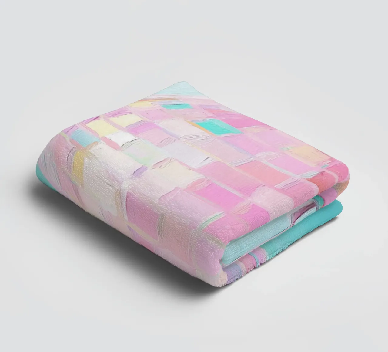 Pastel Dreams disc towel by Carinaprint