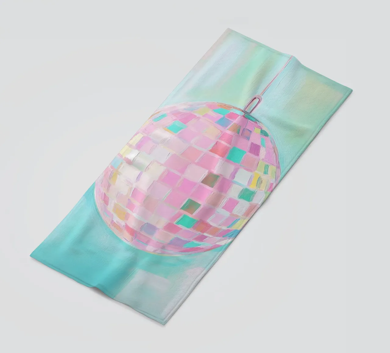 Disco Pastel Dreams telo mare da Carinaprint
