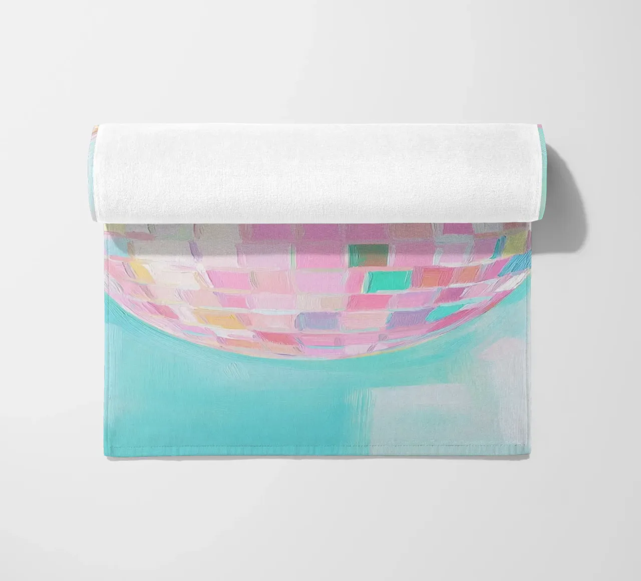 Disco Pastel Dreams telo mare da Carinaprint