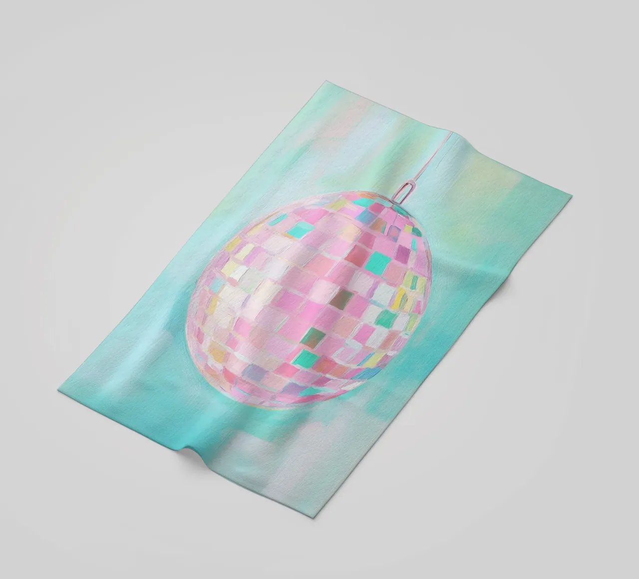 Disco Pastel Dreams telo mare da Carinaprint