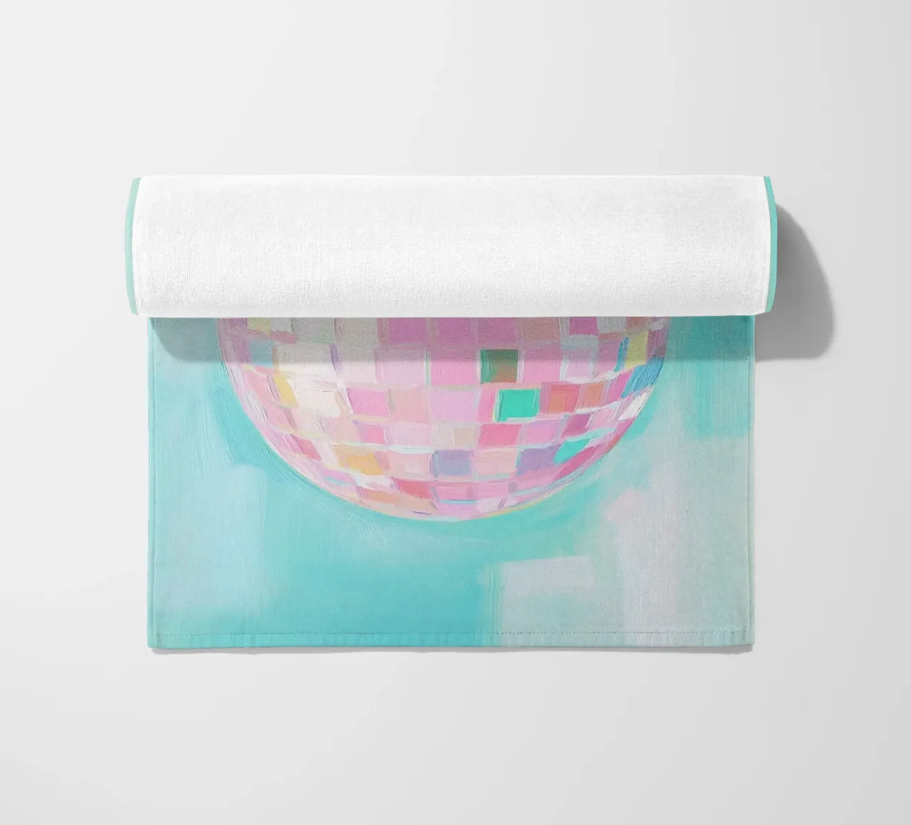 Disco Pastel Dreams telo mare da Carinaprint