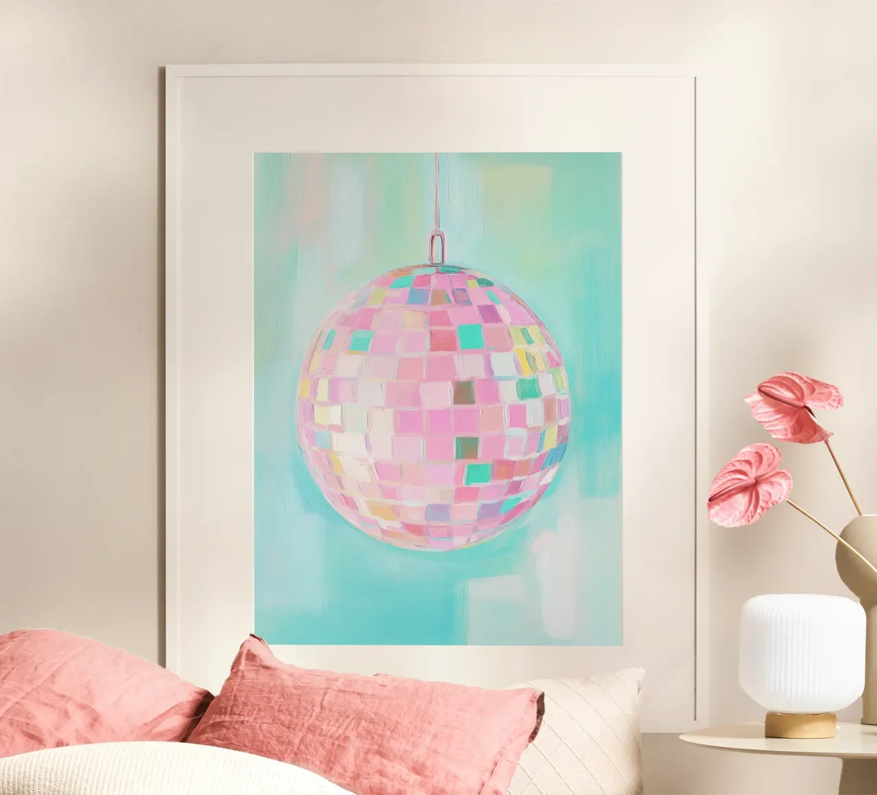 Disco Pastel Dreams carta hahnemühle da Carinaprint