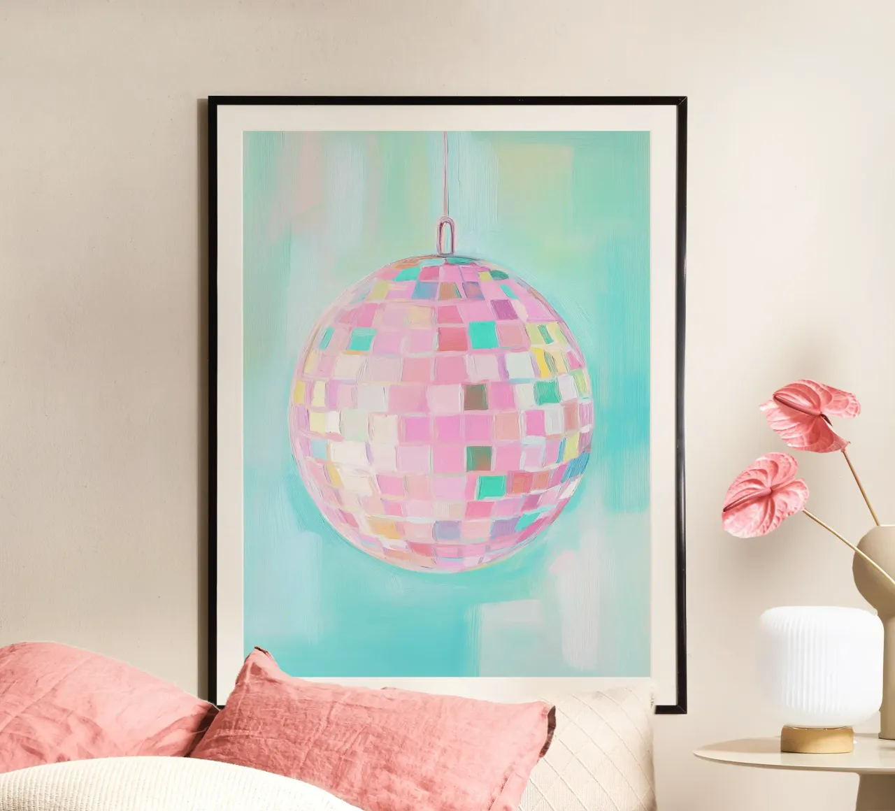 Disco Pastel Dreams carta hahnemühle da Carinaprint