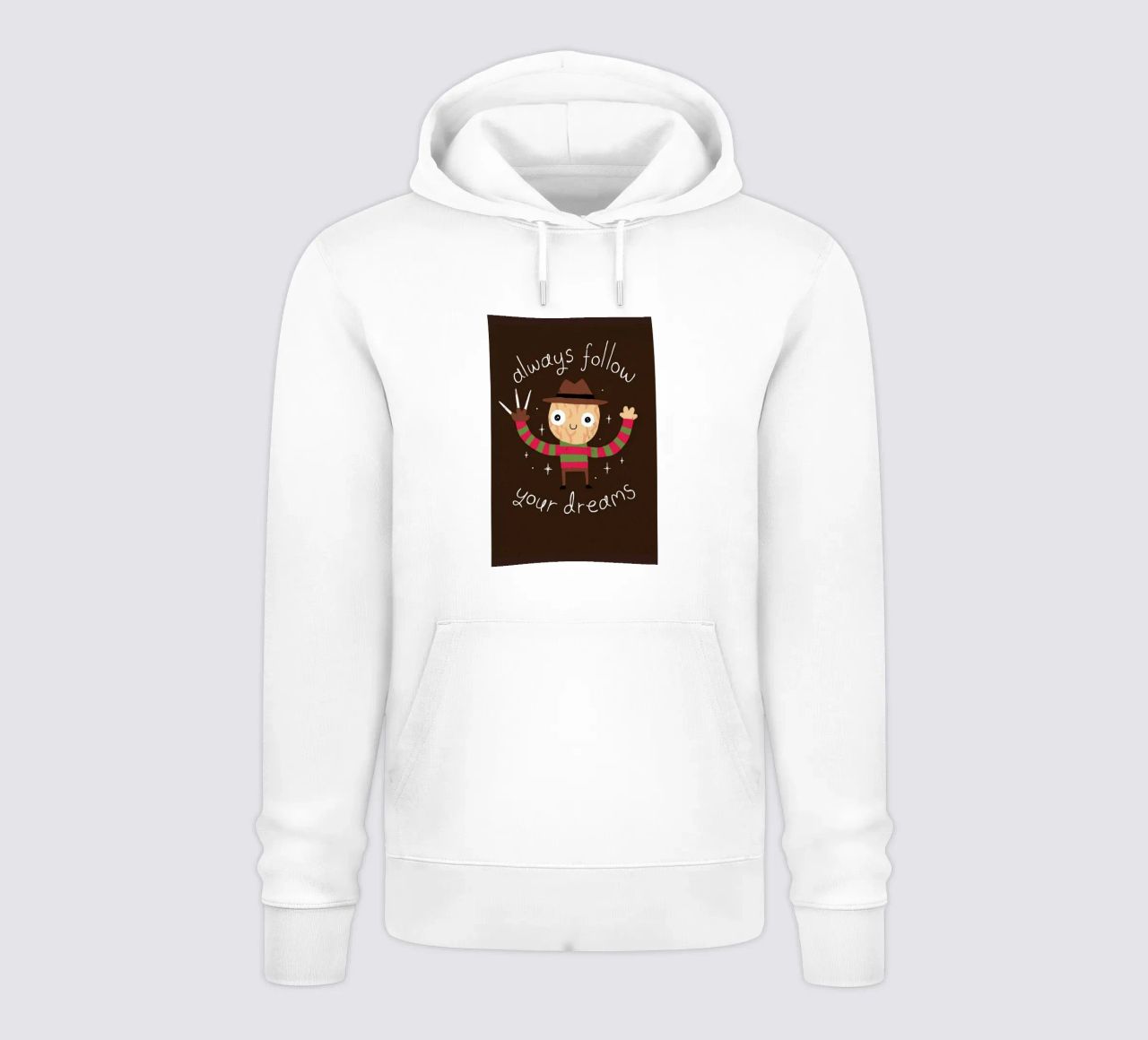 Always Follow Your Dreams felpa con cappuccio da DinoMike
