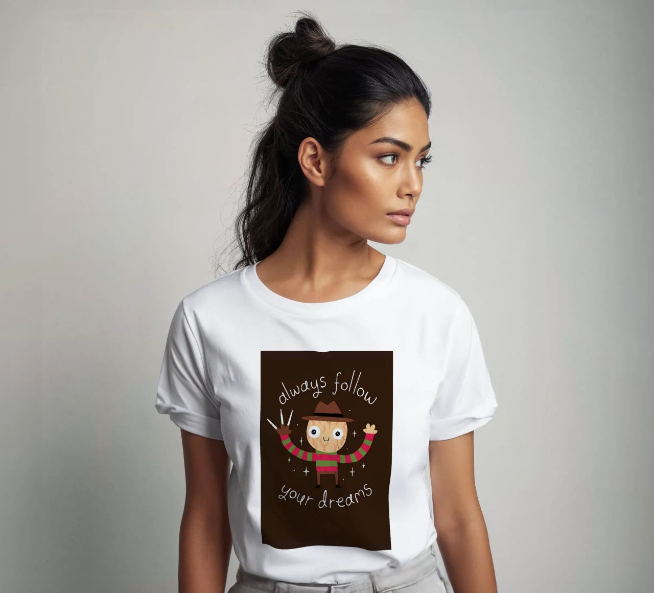 Always Follow Your Dreams t-shirt da DinoMike