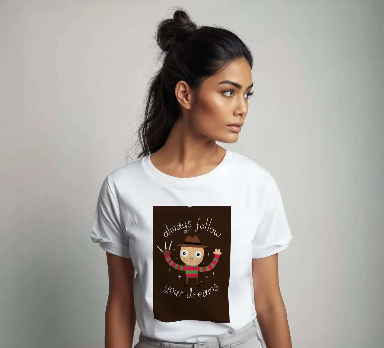 Always Follow Your Dreams t-shirt by DinoMike