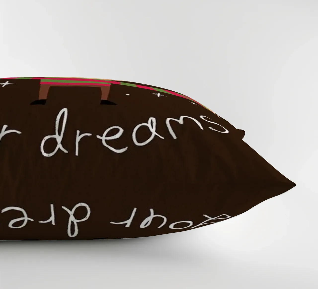 Always Follow Your Dreams cuscino da DinoMike