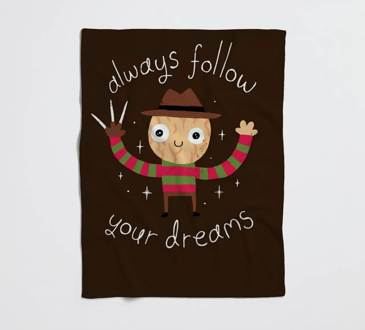 Always Follow Your Dreams manta de franela de DinoMike