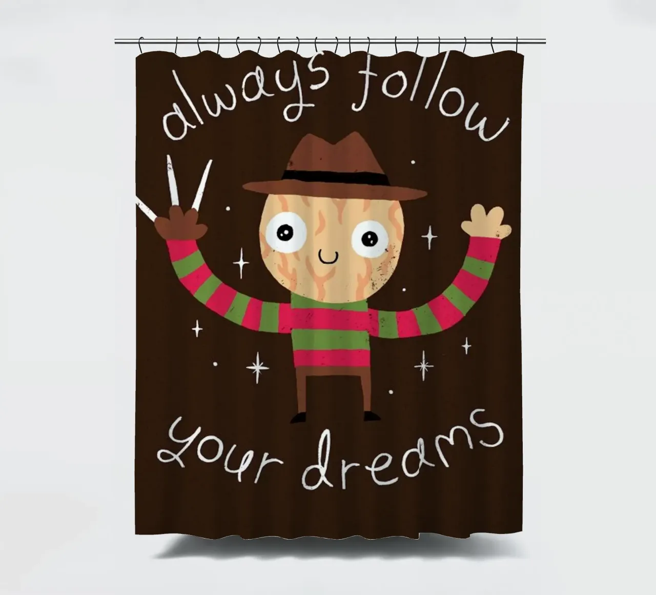 Always Follow Your Dreams tenda da doccia da DinoMike