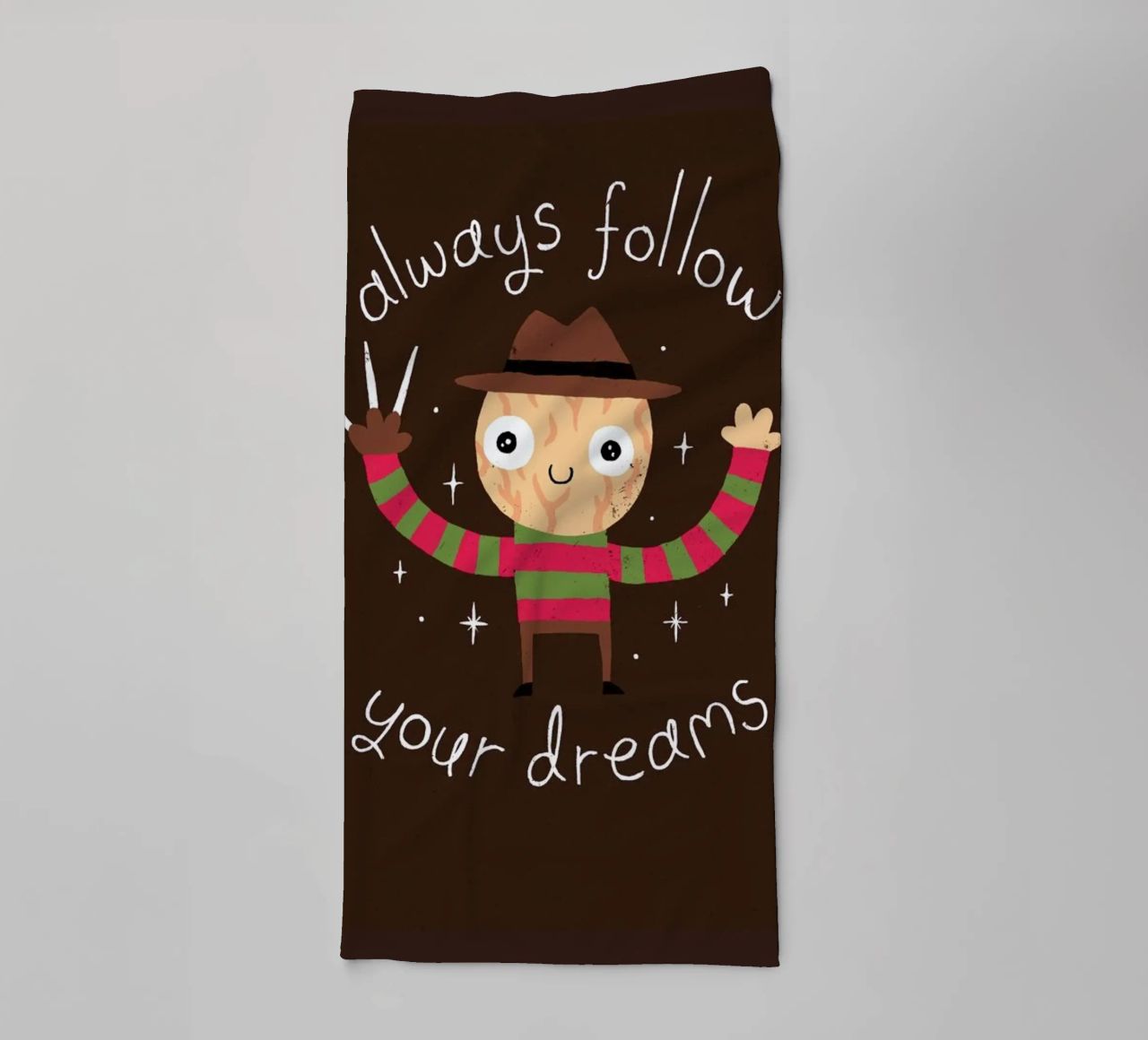 Always Follow Your Dreams asciugamano da bagno da DinoMike