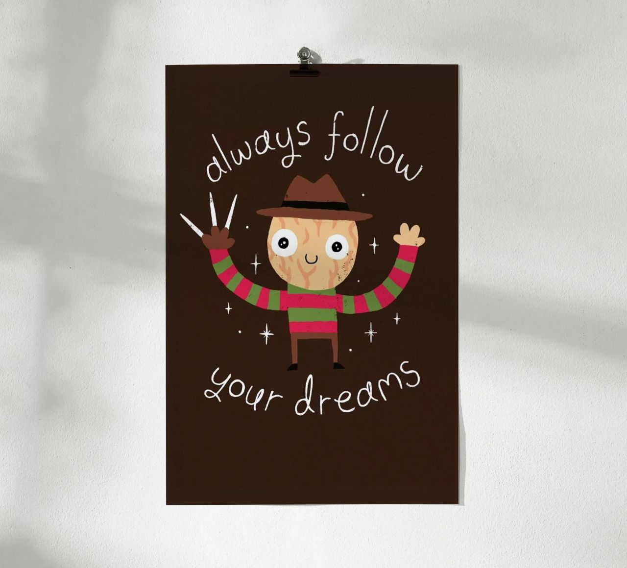 Always Follow Your Dreams carta hahnemühle da DinoMike