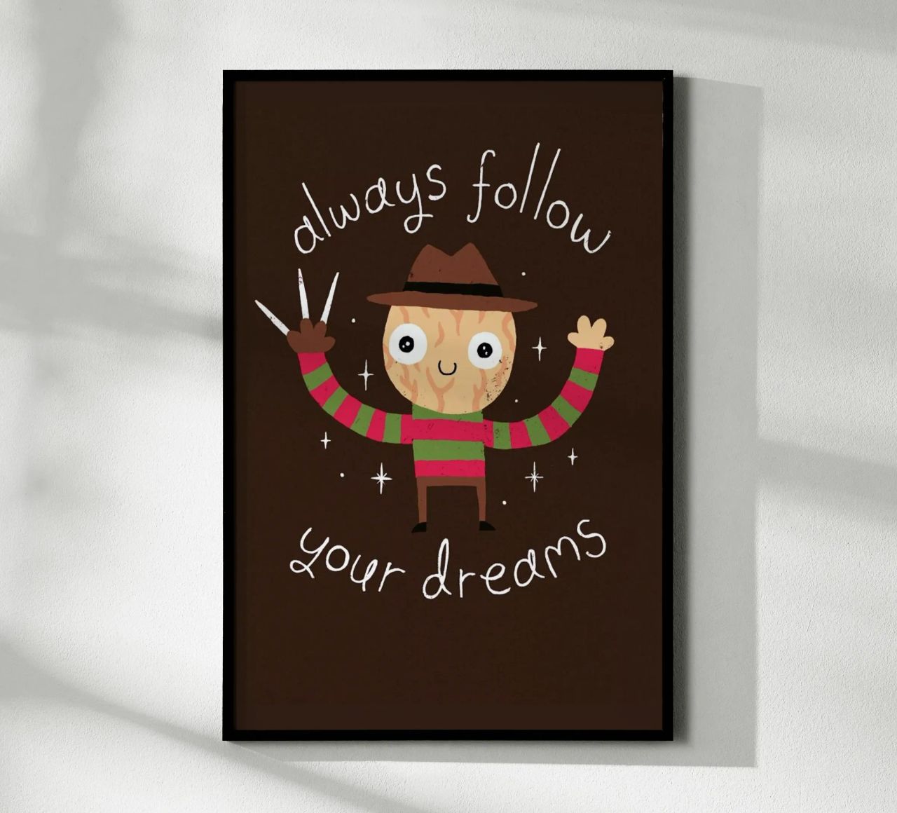 Always Follow Your Dreams carta hahnemühle da DinoMike
