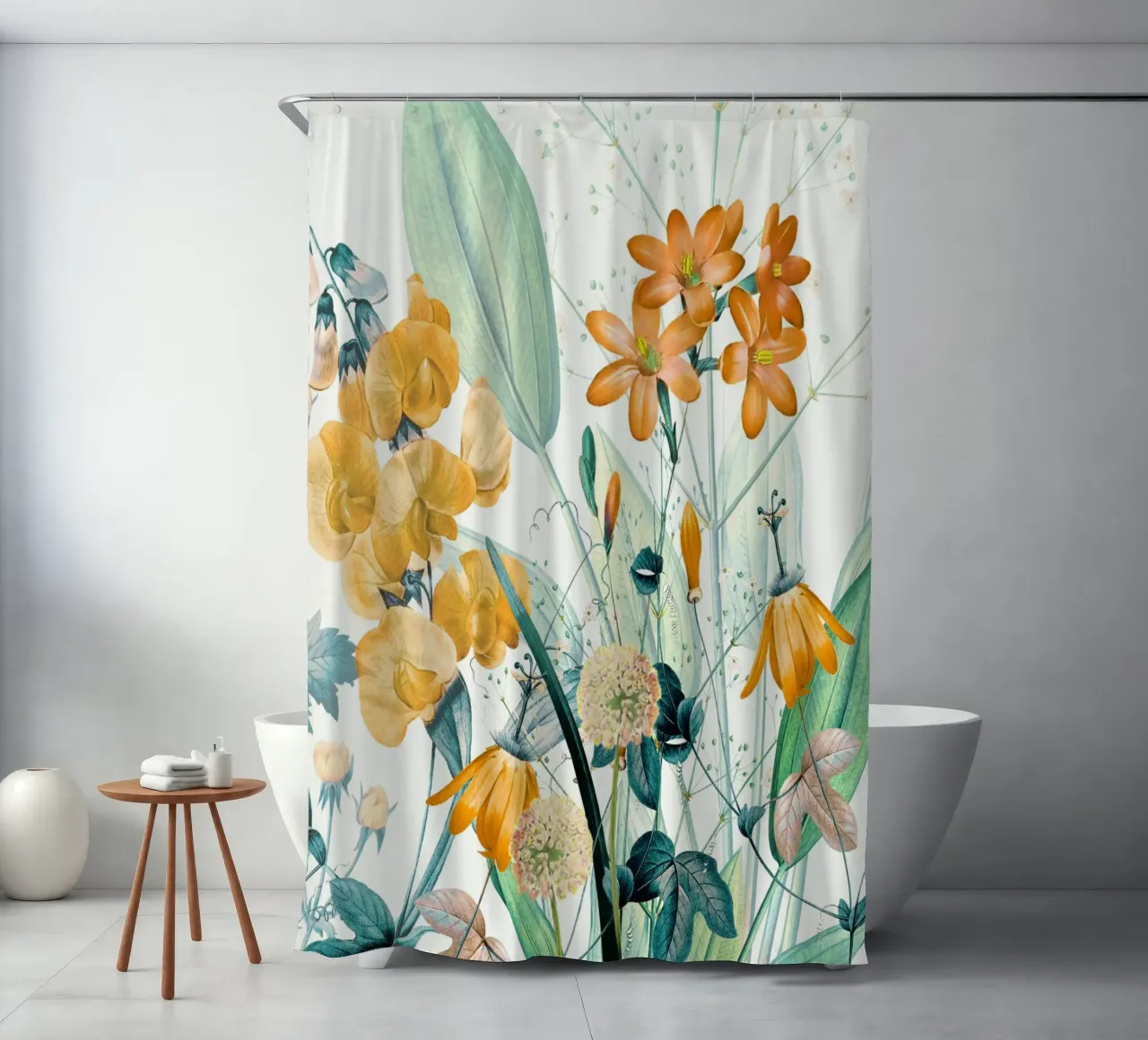 Fiori selvatici 2 tenda da doccia da dada22