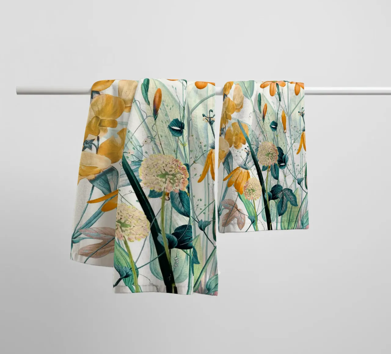 Fiori selvatici 2 asciugamano da bagno da dada22