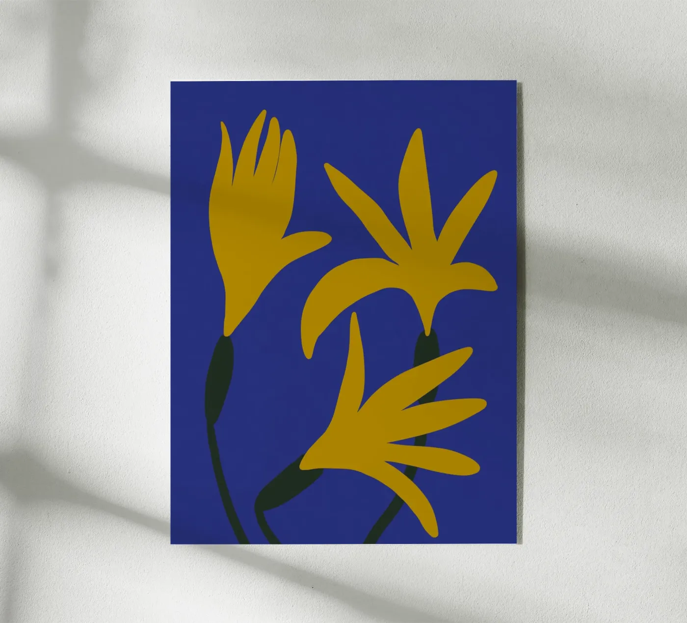 Palm Flowers plexiglass da treechild