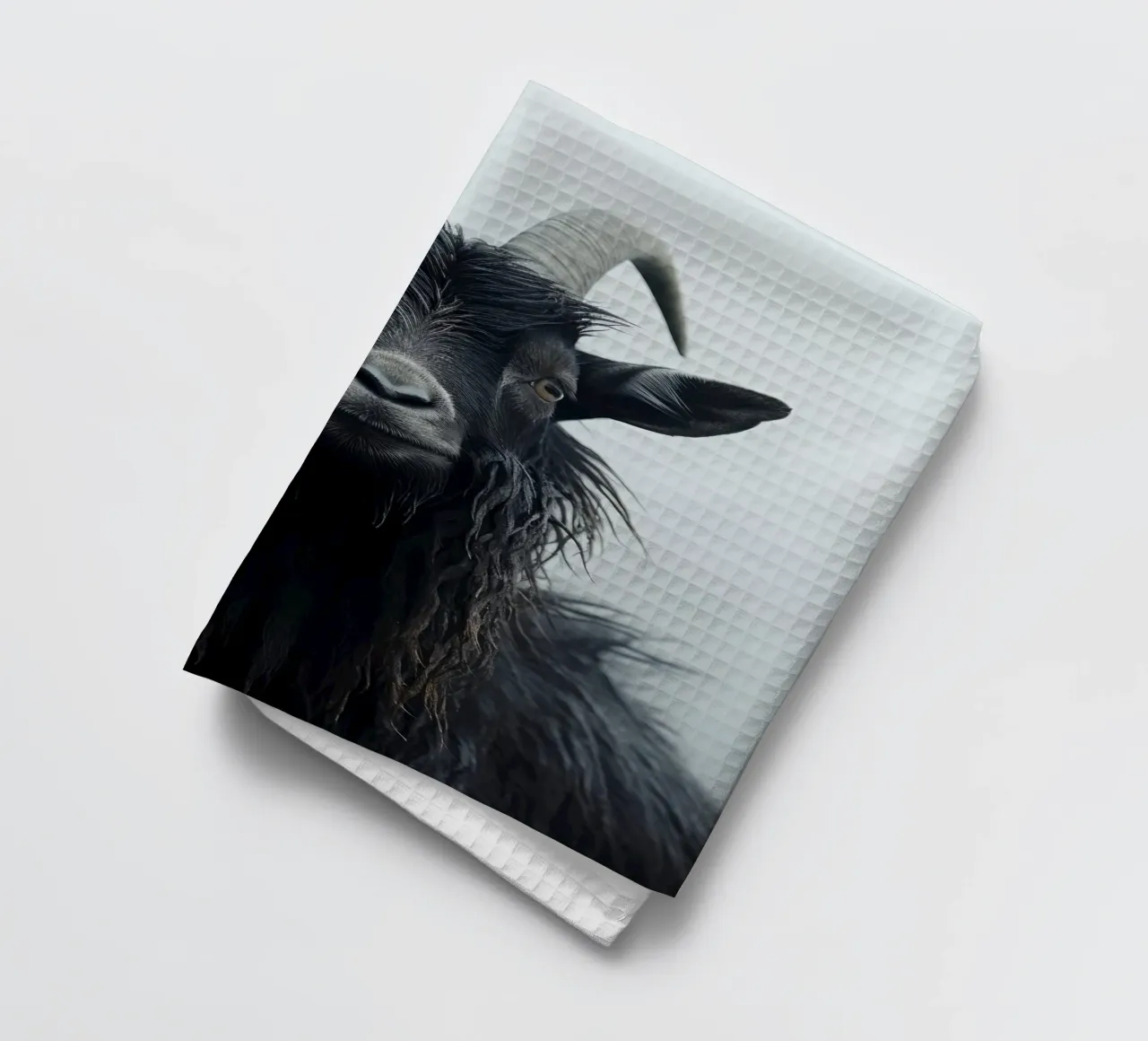 Mountain Goat tea towel by treechild