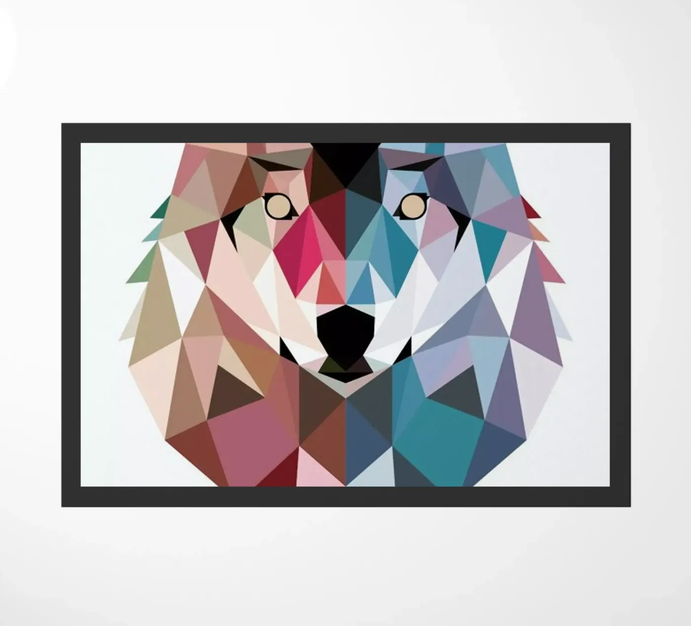 Geo Wolf deurmat van DinoMike