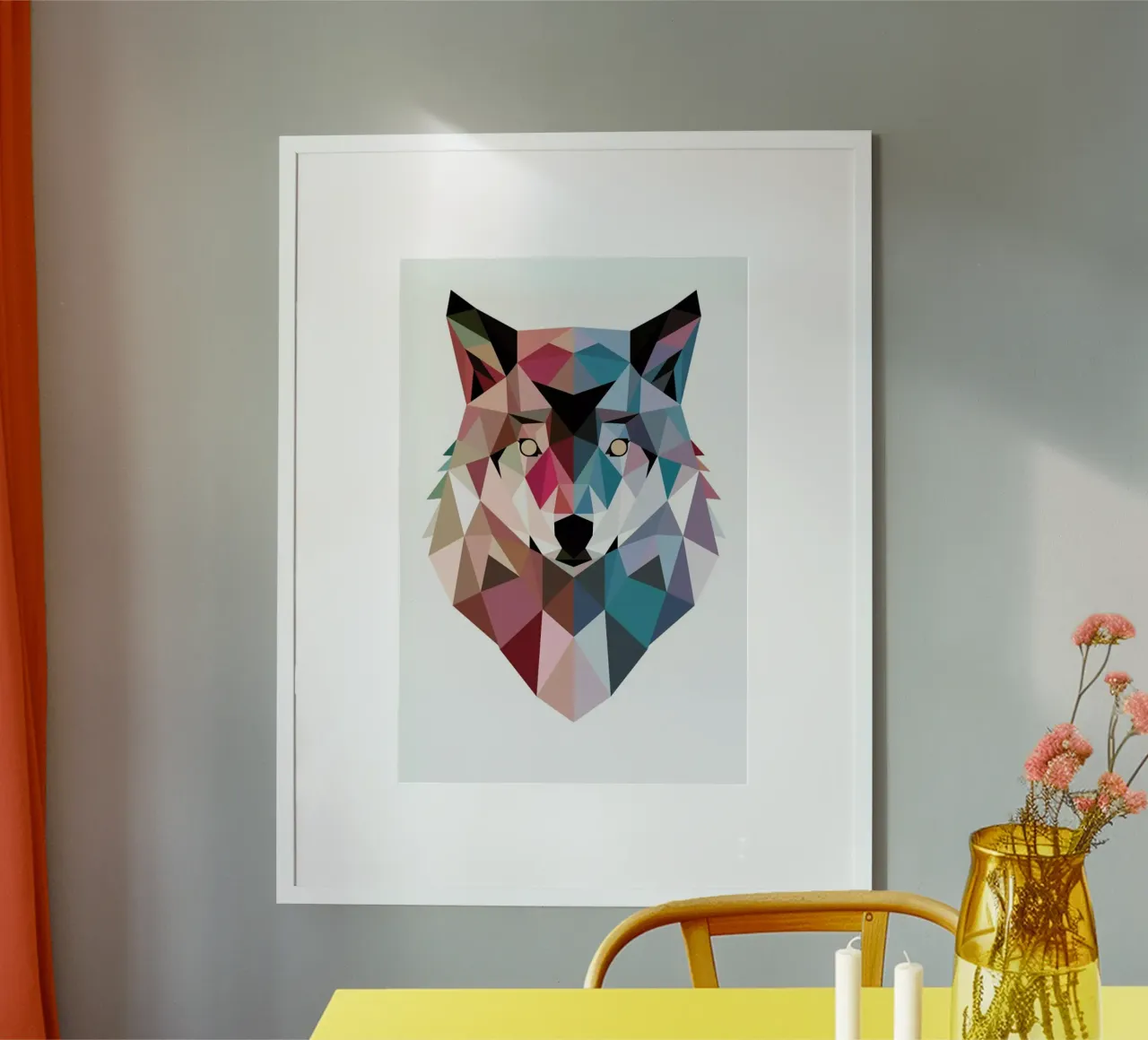 Geo Wolf poster da DinoMike