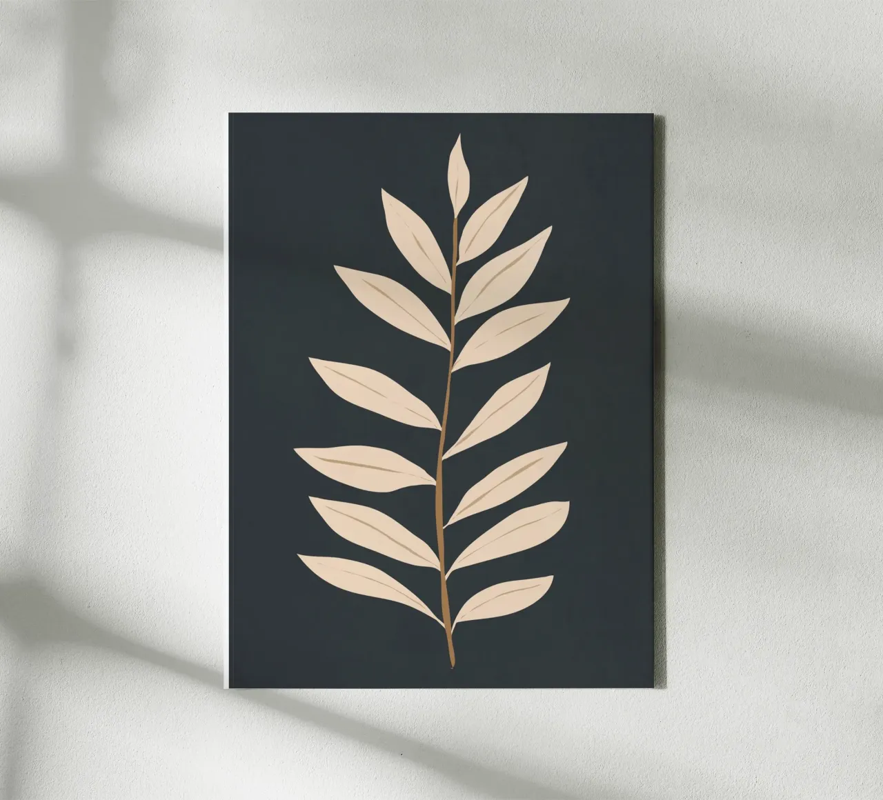 Art minimal Plant2 toile de ThingDesign
