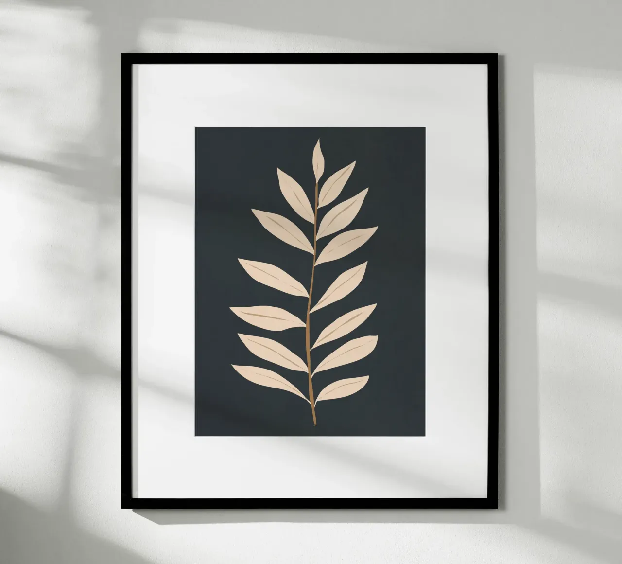 Minimal Art Plant2 Hahnemühle von ThingDesign