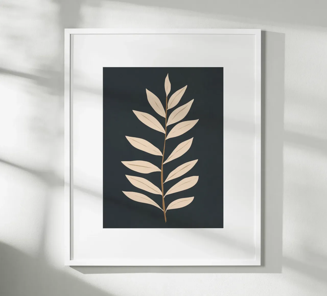 Minimal Art Plant2 Hahnemühle von ThingDesign