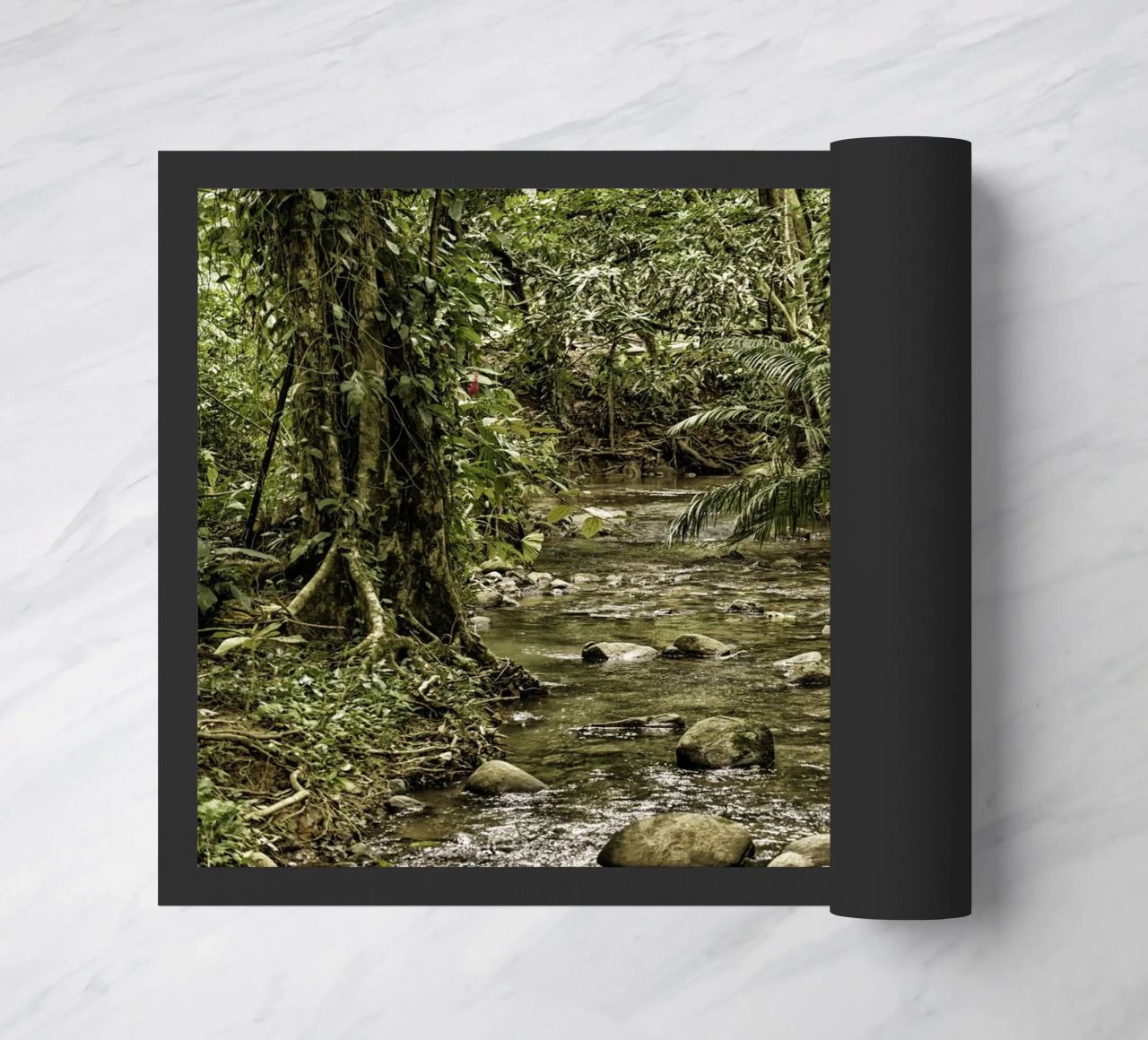 Jungle Stream – A Serene Oasis in the Wilderness zerbino da Curious Collections by Marielle Leenders