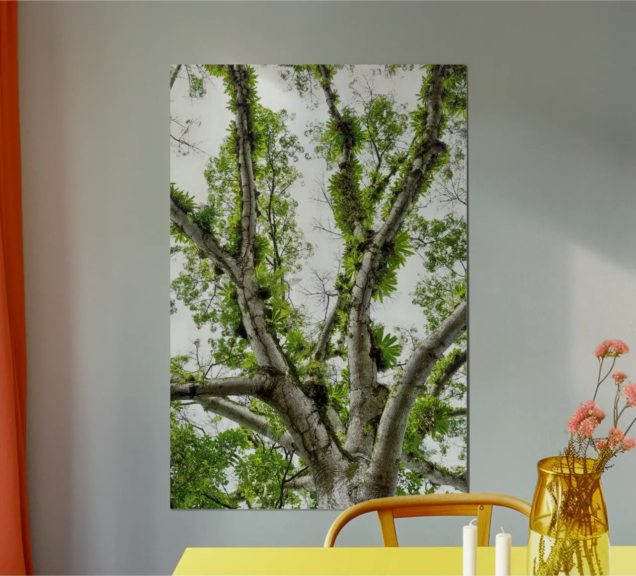 Underneath a Tropical Tree – A Canopy of Nature's Wonders carta hahnemühle da Curious Collections by Marielle Leenders