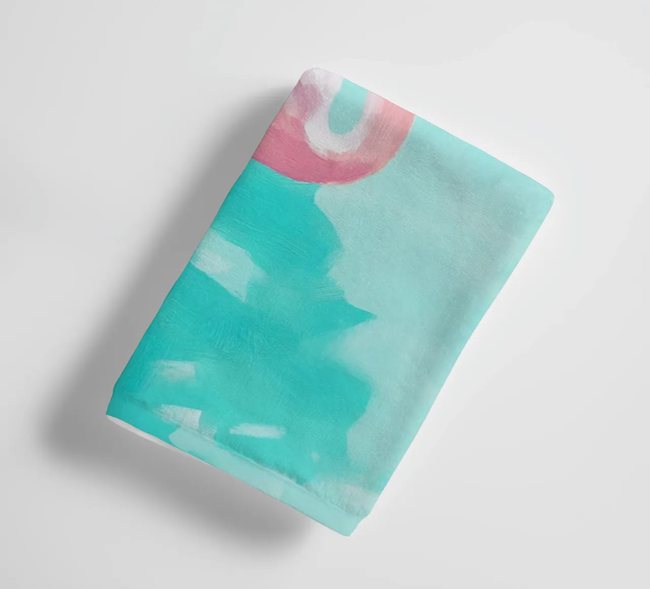 exotic pastel flamingo towel by Carinaprint