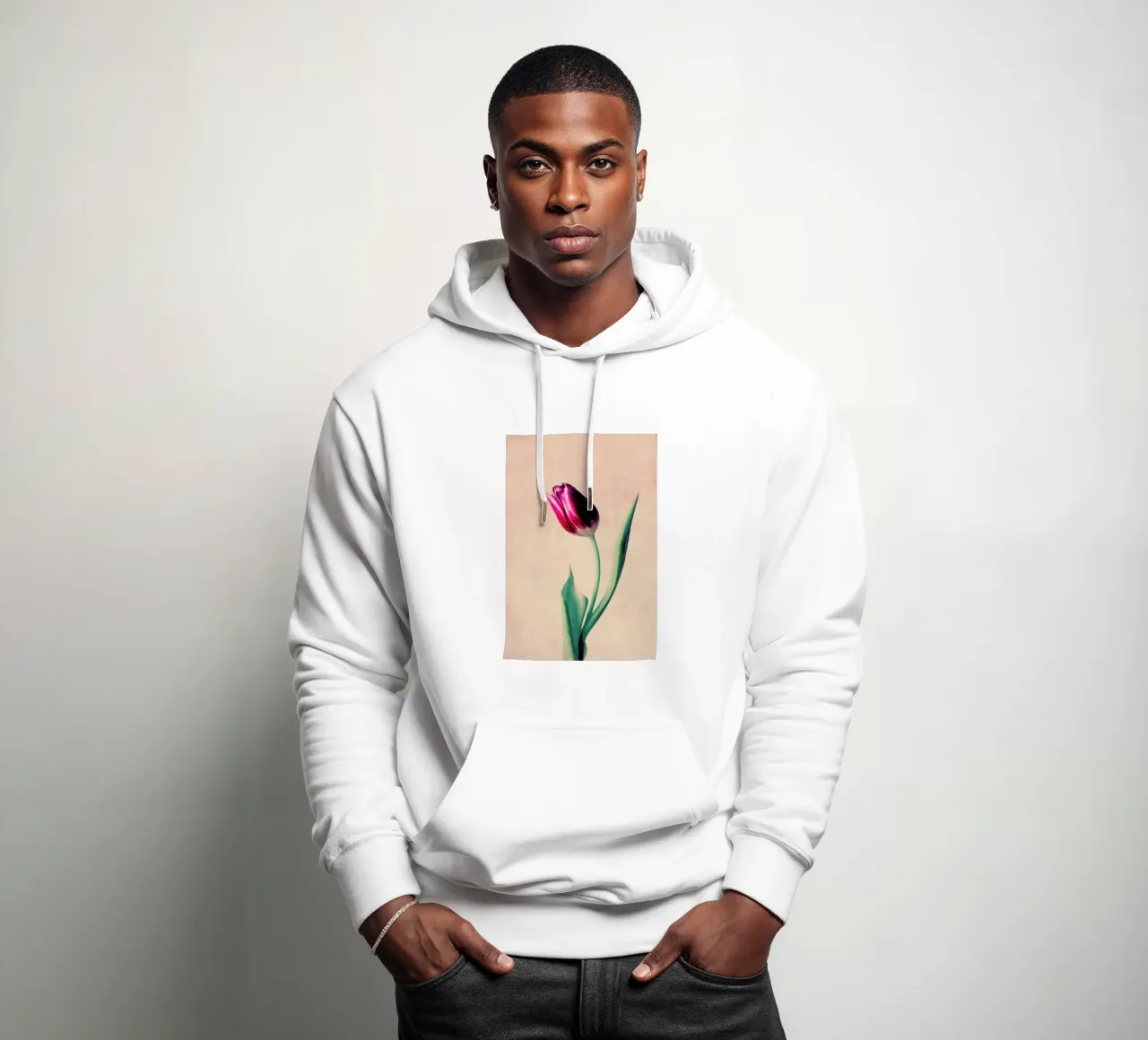 Tulip sudadera con capucha de Ingrid Beddoes