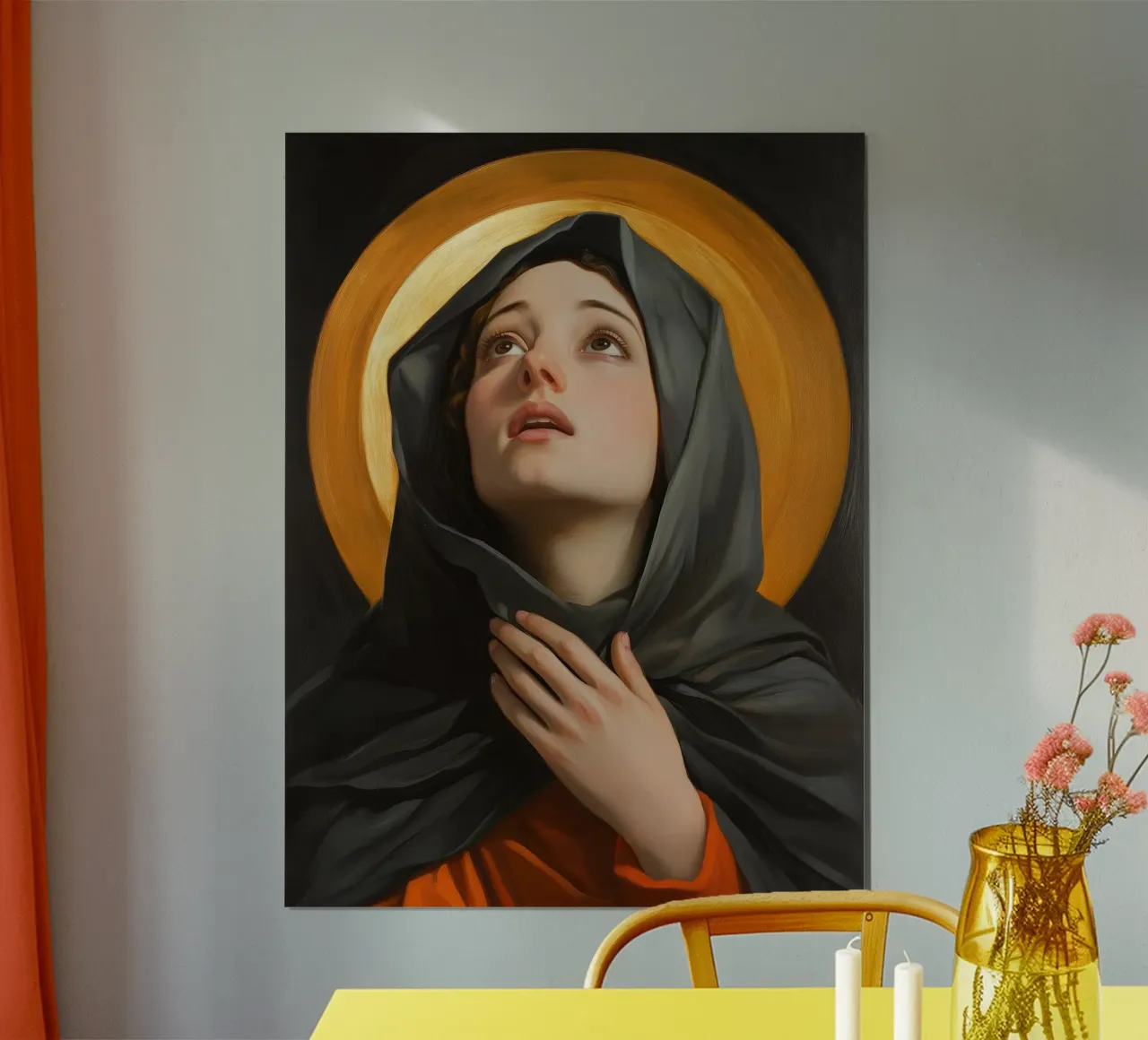 Maria Maddalena poster con telaio in plastica da Art Center