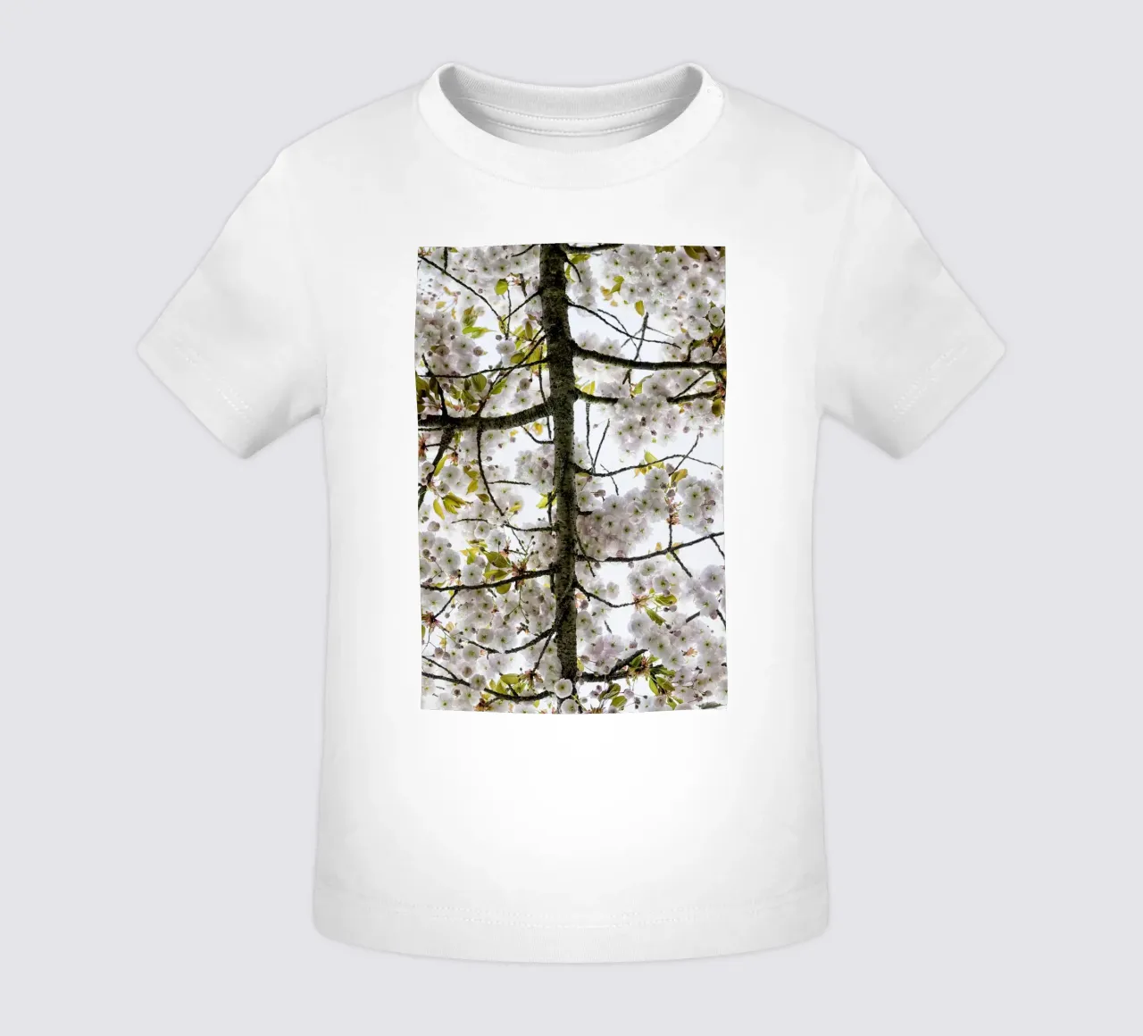 Underneath a Blossoming Tree maglietta neonato da Curious Collections by Marielle Leenders