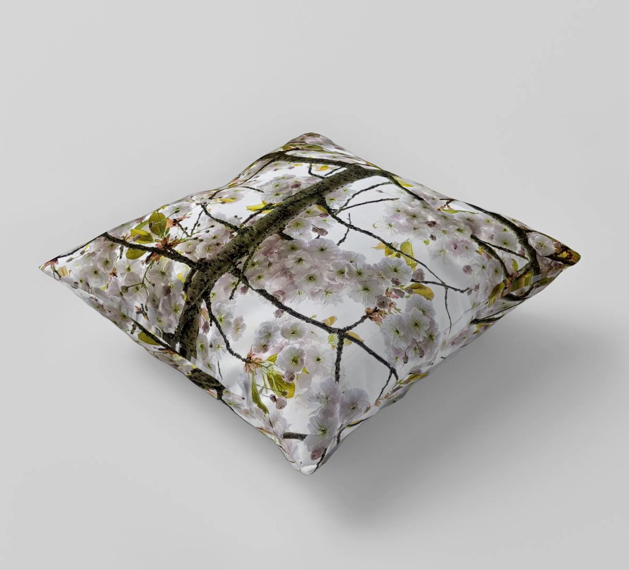 Underneath a Blossoming Tree cuscino da Curious Collections by Marielle Leenders