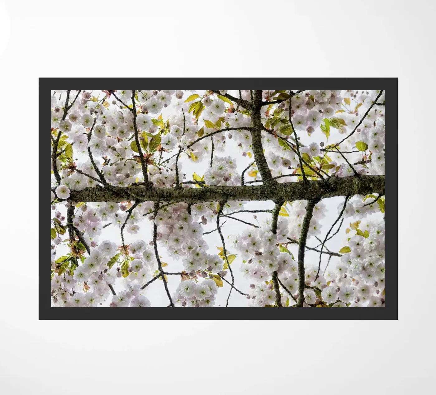 Underneath a Blossoming Tree deurmat van Curious Collections by Marielle Leenders