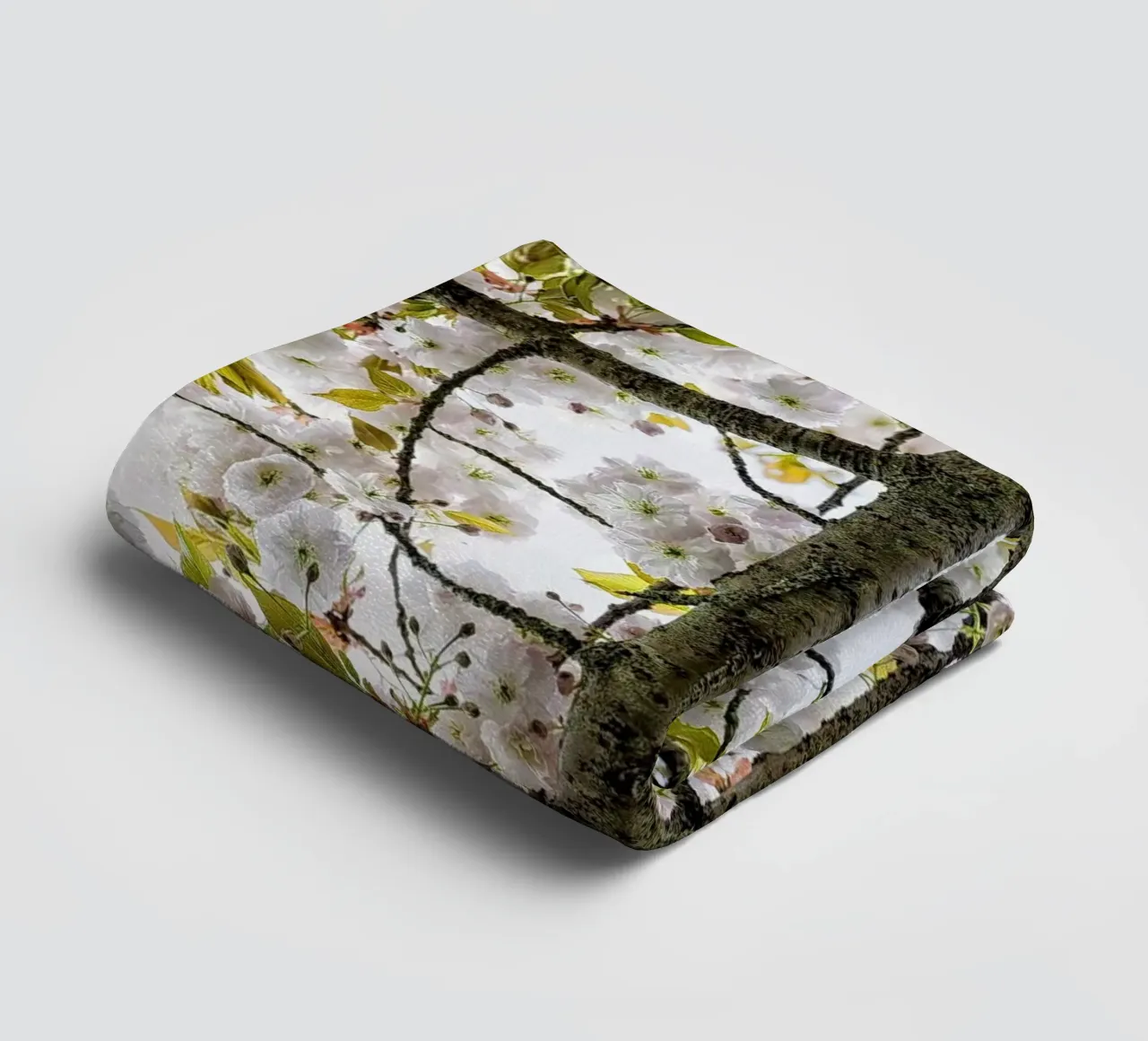 Underneath a Blossoming Tree toalla de baño de Curious Collections by Marielle Leenders