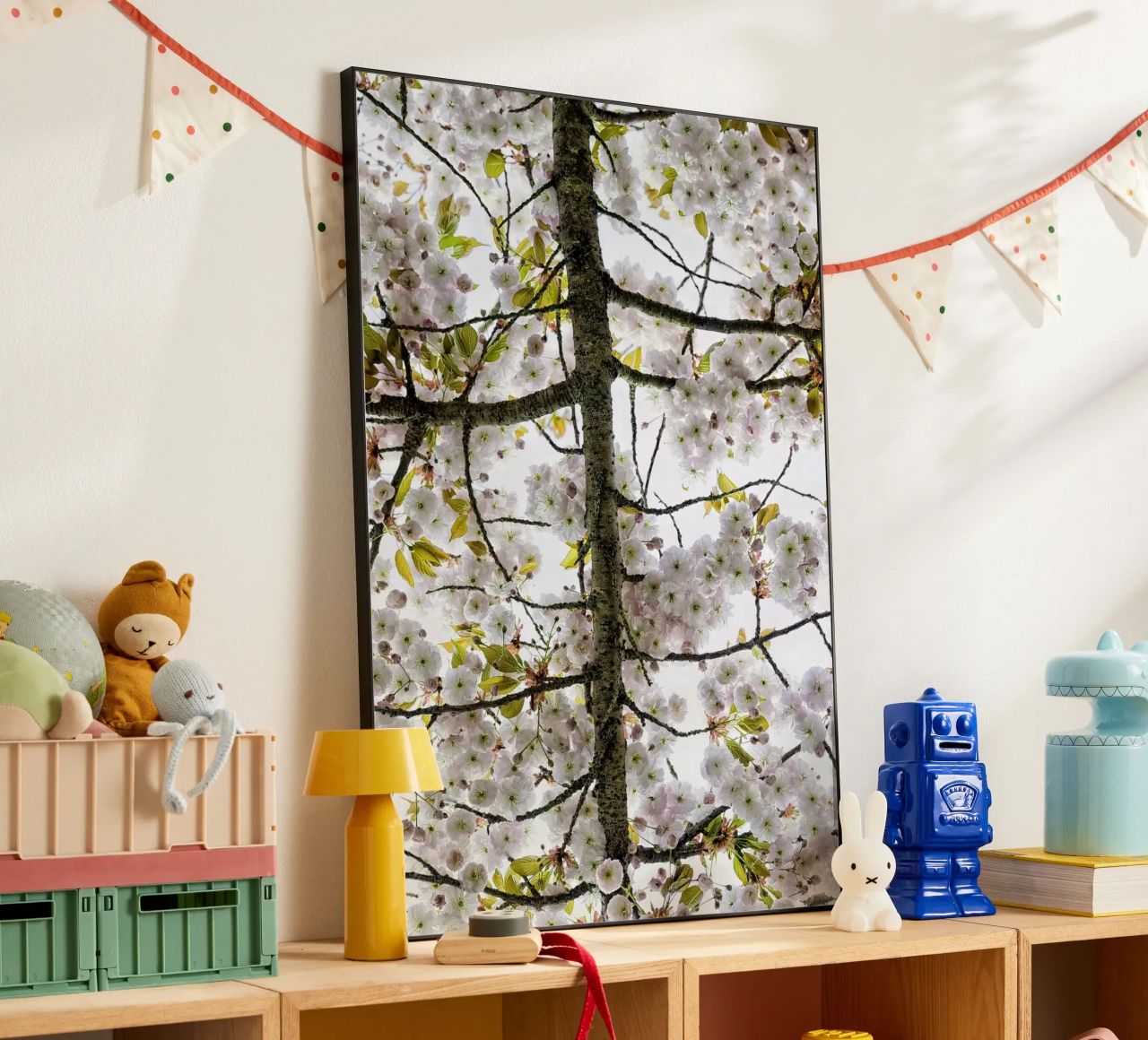 Underneath a Blossoming Tree alluminio dibond da Curious Collections by Marielle Leenders