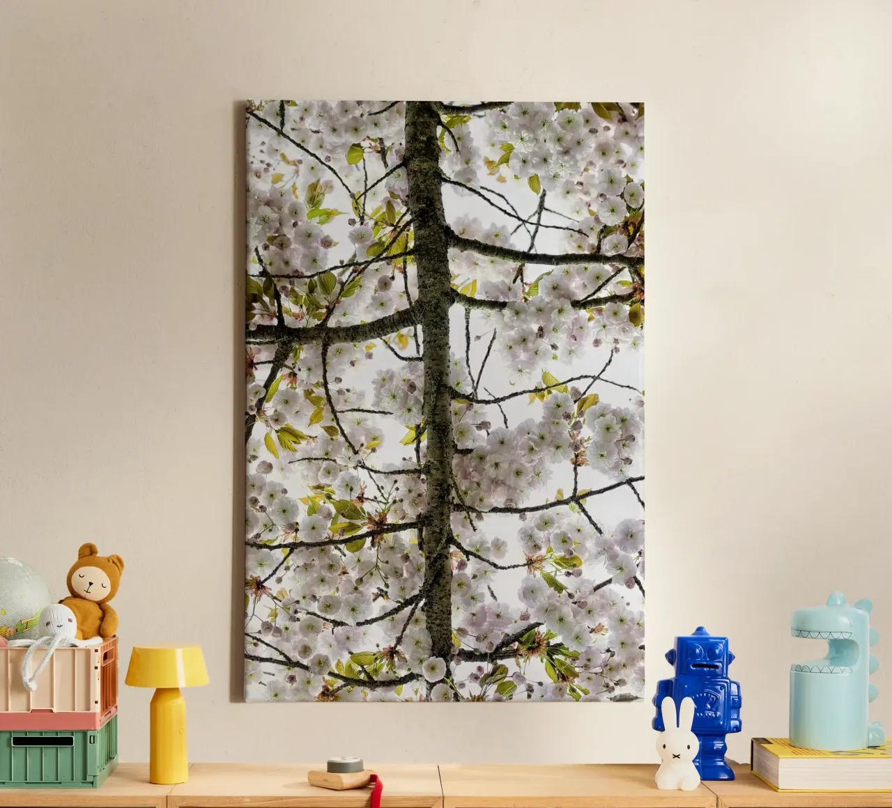 Underneath a Blossoming Tree tela da Curious Collections by Marielle Leenders