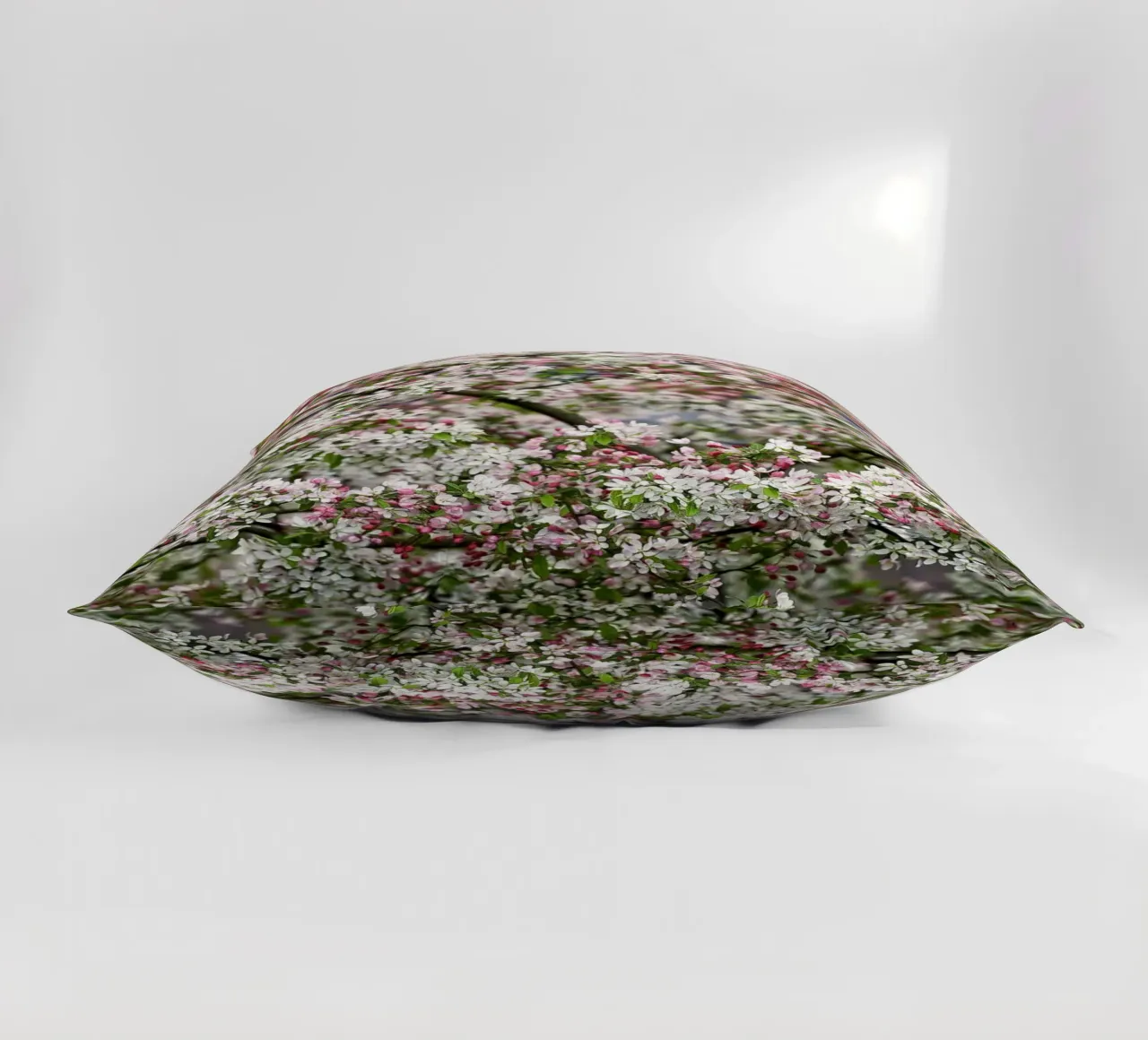 Delicate Blossoms – The Beauty of Soft Spring Blooms cuscino da Curious Collections by Marielle Leenders