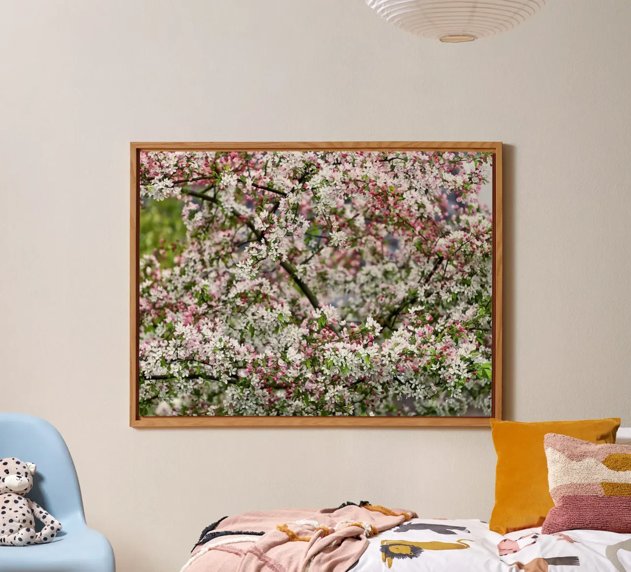 Delicate Blossoms – The Beauty of Soft Spring Blooms alu-dibond by Curious Collections by Marielle Leenders