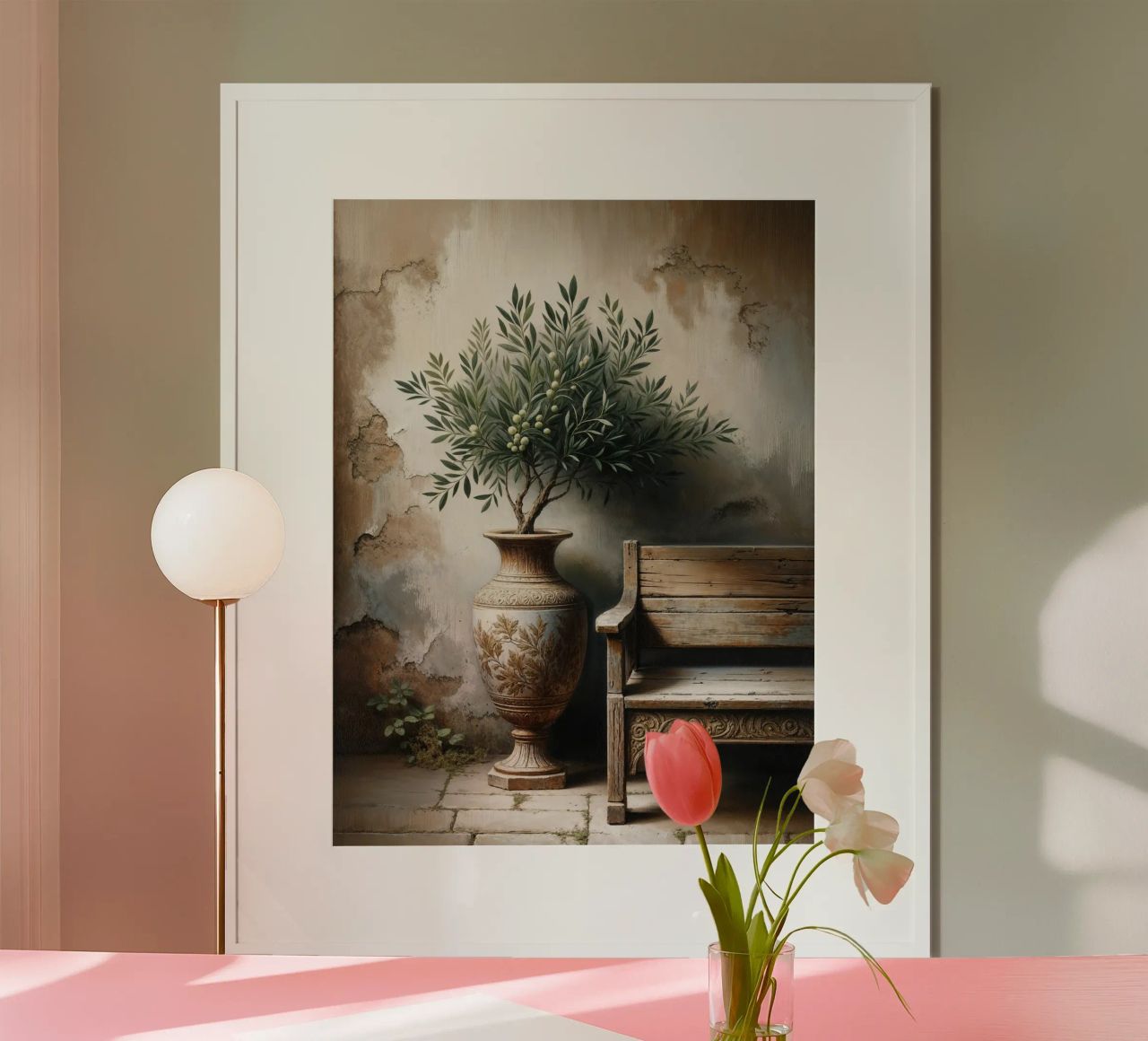Natura morta mediterranea d'epoca poster da VintageBotanics