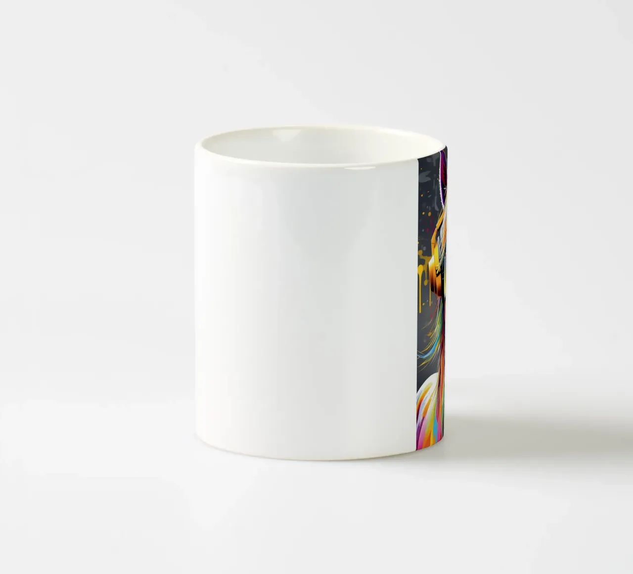 Cavallo in cuffia tazza in ceramica da MakArena
